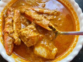 Goan Crab Xec Xec in a. bowl