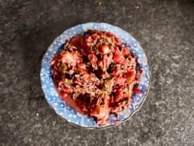 Goan Red Amaranth vegetable recipe