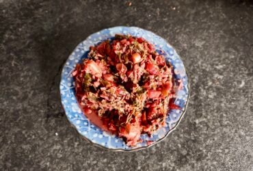 Goan Red Amaranth vegetable recipe